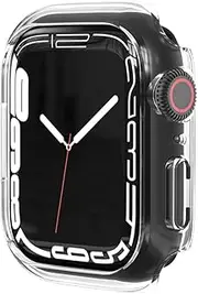 Compatible for Apple Watch Case 45mm 41mm Hard PC Case Frame [NO Screen Protector] Protective Cover for iwatch 45mm 41mm Anti-scratch Bumper for Apple Watch Series 7