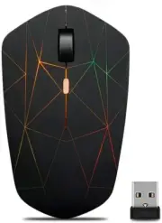 Rechargeable Wireless Mouse, Illuminating Backlit Powered by Li-Polymer Battery,