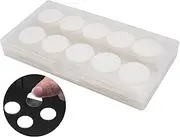 NanTun Clear Sticky Tack Putty Adhesive Poster Tacky Dots Double-Sided Round Sticke for Decoration - No Traces Adhesive Tape - 25mm 200 pcs