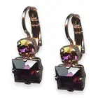 Mariana Earrings Bohemian Rhapsody Coll. Alluring Amethyst Austrian Crystals