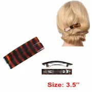 12 pcs Women's 3.5" Moonglow Lucite Barrettes Hair Clips Hairpin Clamp Claw Lot