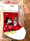 Disney Pottery Barn Holiday Christmas stocking Mickey Mouse gift tree minnie kid