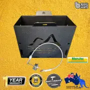 Jerry Can Holder - Bolt On Version - No Side Flanges - Hammertone Trailer Parts