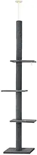 i.Pet Cat Tree Scratching Post Tower Scratcher Floor to Ceiling Cats Bed 290cm