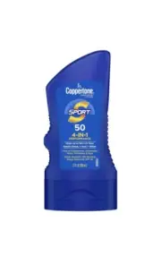 Coppertone SPORT Sunscreen SPF 50 Lotion, Water Resistant, Body Sunscreen Lotion