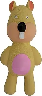 WagTime Latex Chipmunk Dog Toy - Durable, Squeaky & Fun Pet Play - Safe Non-Toxic Material - Ideal for Small to Medium Dogs - Interactive Chew Toy for Active Pets