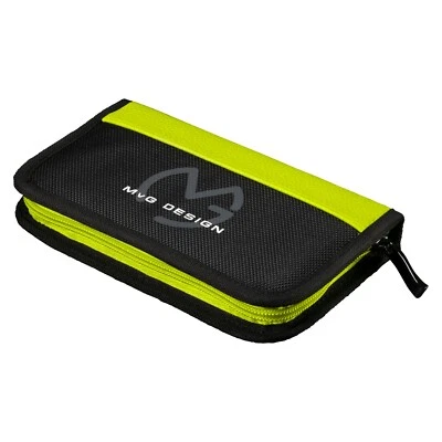 MVG SPORT EDITION DARTS WALLET MICHAEL VAN GERWEN HOLDS 2 SETS OF DARTS