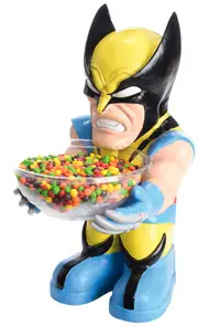 Marvel Wolverine Candy Bowl Holder, Halloween Decor Statue