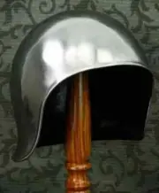 Sliver Medieval German Sallet Armor Helmet Great Knight Costume For Halloween