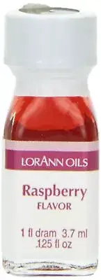 LorAnn Raspberry SS Flavor (.0125 fl oz - 3.7ml - 1 teaspoon) - 12 Pack
