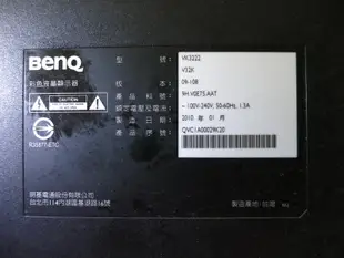 拆機良品 明基 BENQ VK3222 按鍵板+遙控接收板 NO.52