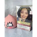 LOREAL PARIS 巴黎萊雅優媚霜三重護髮染髮霜 1 自然黑 (172G)