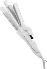 SALONIA Saronia 2WAY Straight & Curl 32mm hair iron professional specification 220 ℃ overseas corresponding SL-002 (White)