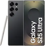 [Samsung] Galaxy S25 Ultra 5G Smartphone with Galaxy AI (Titanium Black, 12GB RAM, 256GB Storage), Titanium Frame, Snapdragon 8 Elite, 200 MP Camera with ProVisual Engine and 5000mAh Battery