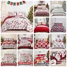 Christmas Bedspread Coverlet Set Patchwork Quilted Queen King Bedding Pillowcase