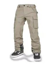 Volcom New Articulated Men's Snow Pants, Chestnut Brown, Medium