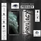 Ceramic Privacy Screen Protector for iPhone 16/15/14/11/X/XR/XS Max/13 Pro/12
