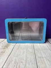 Stampin Up! Tempting Turquoise Metal Storage Container With Insert