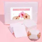 300pcs Lint-Free Gel Nail Polish Remover Wipes Nail Wipes for Women Girl Beauty