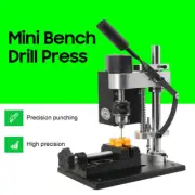 Mini Drill Press Precision Benchtop Drilling Machine Portable Table Driller
