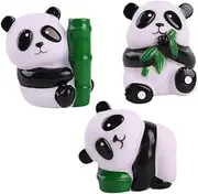 LRXIYODE 3Pcs Stretchy Panda Squeezing Fun for Adults for Birthday Party Favors Anger Relief Anxiety Relief