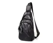 B48 Travel Large Capacity Chest Bag Single Shoulder Cross-body Zipper Bag Men