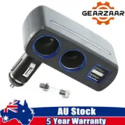 12V Dual USB Car Charger Cigarette Lighter Double Power Adapter Socket AUS (for: NSU)