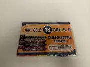 June Gold 18 Colored Rubber Erasers -Kneaded Rubber Erasers #10088￼