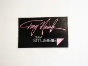 VTG 80s STUBBIES, TONY HAWK TEAM STUBBIES STICKER BONES BRIGADE & POWELL PERALTA