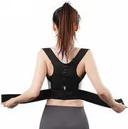 Posture Corrector, Back Brace for Men and Women, Back Straightener Posture Corrector, Scoliosis and Hunchback Correction, Spine Corrector, Support Straightener (L 65-80cm)