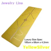 STORM YOGA MAT Calibration 4.2 - Yellow Silver Color