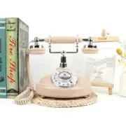 Vintage Voice Recording Telephone Guestbook Rotary Keypad Audio Guest Book Phone