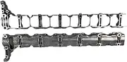 Camshaft Bearing Ledge Compatible with BMW 1 Series 740Li 535i 335i 135i Z4 11127531224 11127566732 N52 N54
