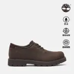 【TIMBERLAND】男款深棕色皮革防水休閒鞋(A69T9W01)