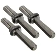 Reliable Stone Splitting Tools 3 Sets of Heavy Duty Wedge and Feather Shims