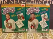 Tulip Transfers Shaded Christmas Collection Christmas Wreath St. Nicholas LOT