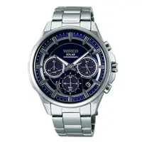 在飛比找momo購物網優惠-【WIRED】官方授權 W1 時尚三眼計時腕錶-錶徑42mm