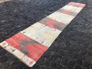 Turkish Kilim Rug, Kilim Runner Rug, Vintage Kilim Runner, Rug Kilim 14 x 2.7 Ft