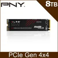 在飛比找PChome24h購物優惠-PNY XLR8 CS3140 Gen4 8TB M.2 2