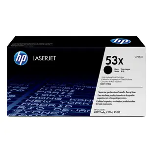 HP Q7553A∣Q7553X 原廠碳粉匣 53A/53X【適用】M2727nf｜P2014｜P2015n