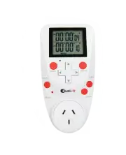 Fully Programmable Time-R Digital Timer With LCD Display Seconds Interval