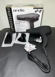 Andis - 80480 - 1875-Watt Tourmaline Ceramic Ionic Hair Dryer - Black