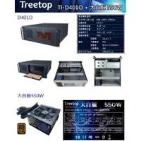 在飛比找蝦皮購物優惠-免運 老闆回饋 TI-D401O 工業機殼 + Treeto