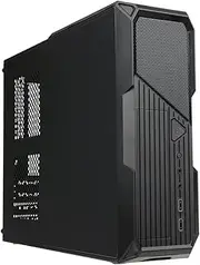 Portable Ve Cal Computer Case Support Micro-ATX/ITX M d Half-Height Graphics Card 8cm Height CPU Radiator Black Black One Size