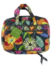 Vera Bradley NEW Jazzy Blooms Good Book Cover Zip Case w/ 3 Bookmarks Bible Tote