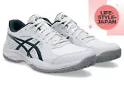 ASICS COURT SLIDE 4 CLAY/OC 1041A491 100 White/Saxon Green Men Tennis Shoes