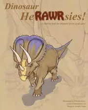 Dinosaur HeRAWRsies: A coloring book for dinosaur fans by Chandra Reyer (English