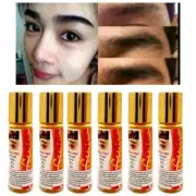 6 x Genive Serum Eyebrow Hair Transpant Beard Hair Growth Sideburns 10ml.