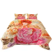 Roses Fairy and Her Baby Painting My Little Rosebud Coverlet
