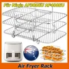 NEW Hot Air Fryer Accessories for Ninja Foodi Dual Zone AF300EU/AF400EU 3-Layer